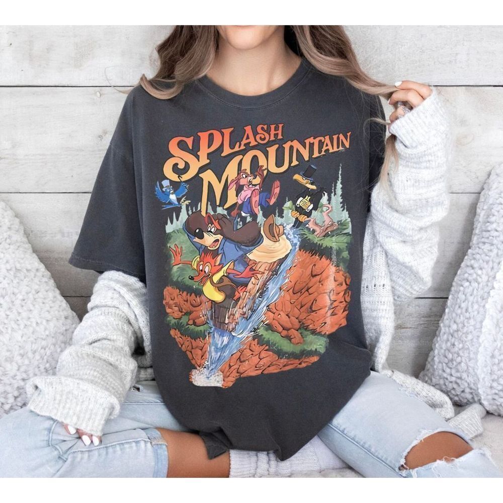 Disneyland Splash Mountain Shirt Graphics Unisex Tshirt